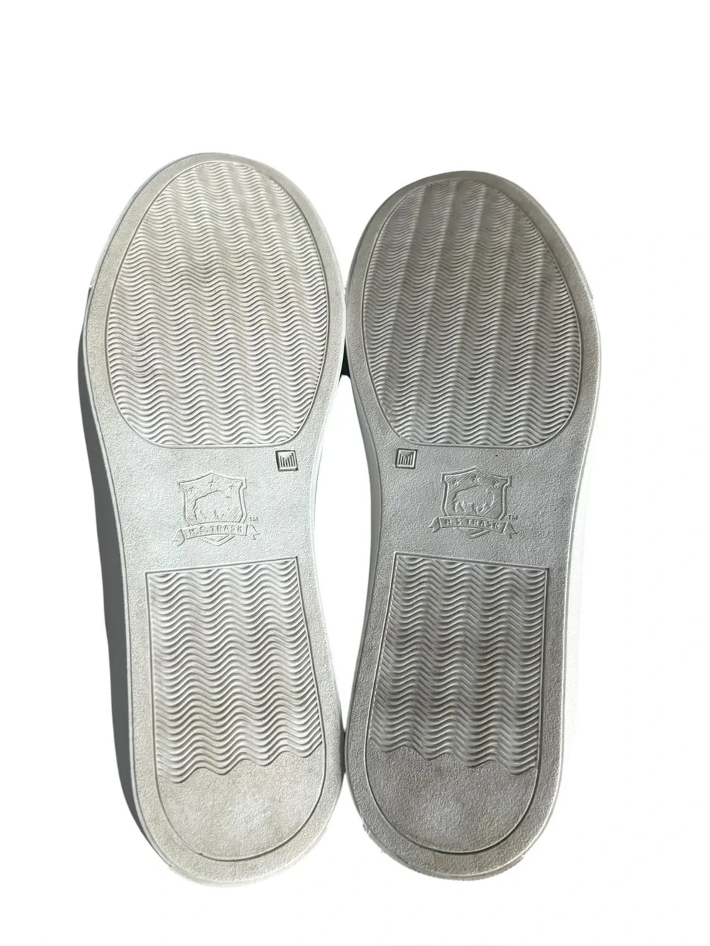 TRASK LINDSEY BROWN SNAKE-PRINT CALFSKIN/WASHED SHEEPSKIN/SUEDE size 7.5